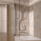 UK Bathroom Store Concealed Shower Set Brushed Nickel Crosswater Module Shower Set 4 with Riser Rail Kit and Bath Spout