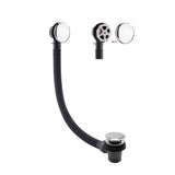 Imex Bath Waste Chrome Imex Hair Catch Easy Clean Large Dome Clicker Bath Waste