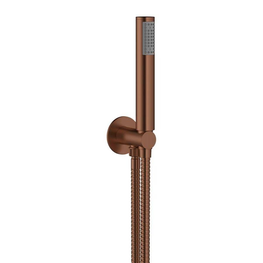 Crosswater Shower Handset Crosswater MPRO Wall Mounted Outlet with Shower Handset and Hose