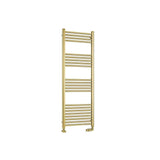 Eastbrook Wendover Straight Heated Towel Rail in Brushed Brass