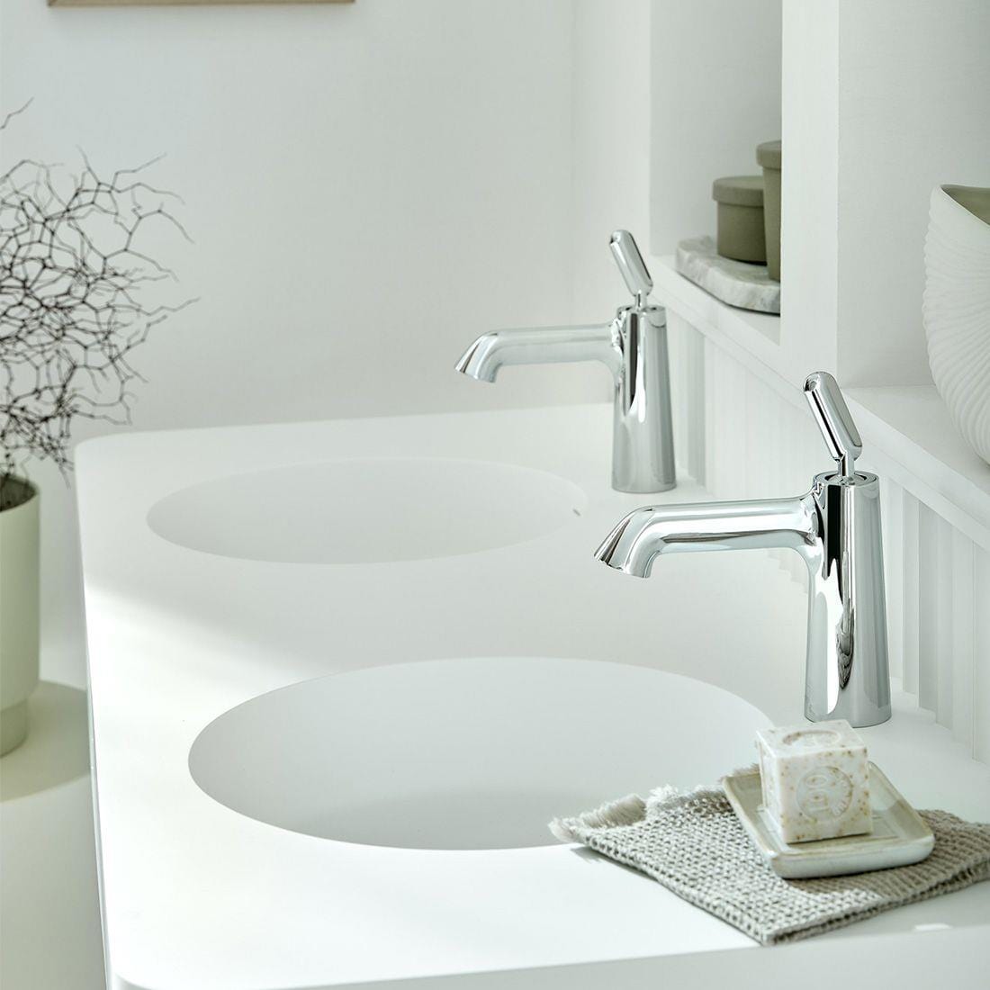 VADO Mono Basin Tap Vado Arrondi Mono Basin Mixer Tap - Chrome - ARR-100/SB-CP