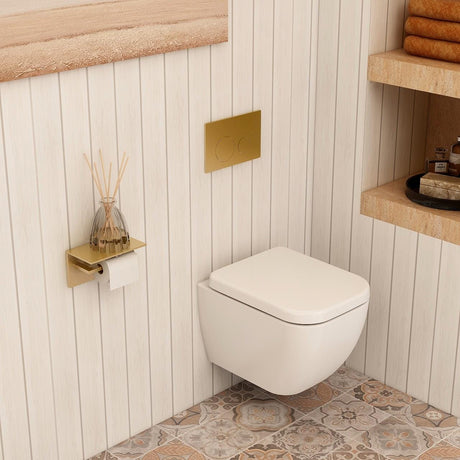 Imex Wall Hung Toilet Imex Essence Wall Hung Rimless Toilet with Soft Close Seat