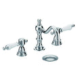 Heritage 3 Tap Hole Basin Set Chrome Heritage Glastonbury 3 Tap Hole Swivel Spout Basin Mixer Tap