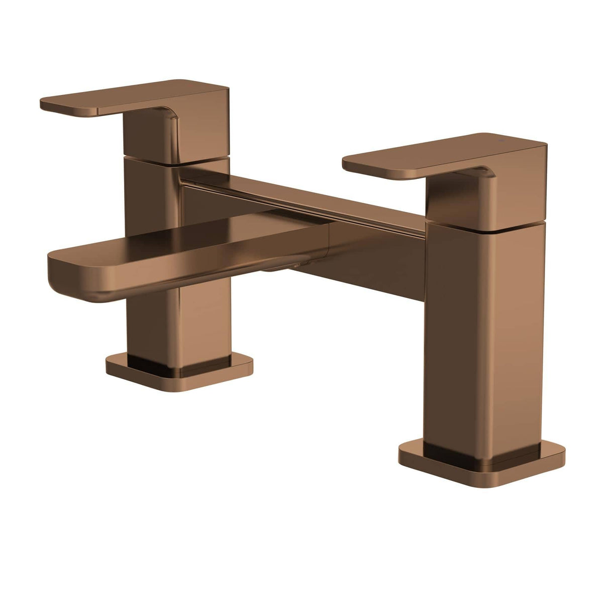 Aquarius Bathrooms Bath Mixer Aquarius Tetra 2-Hole Deck Mounted Bath Mixer Tap