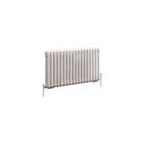 Eastbrook Column Radiator Eastbrook Rubano Straight Horizontal Traditional Column Radiator in Gloss White
