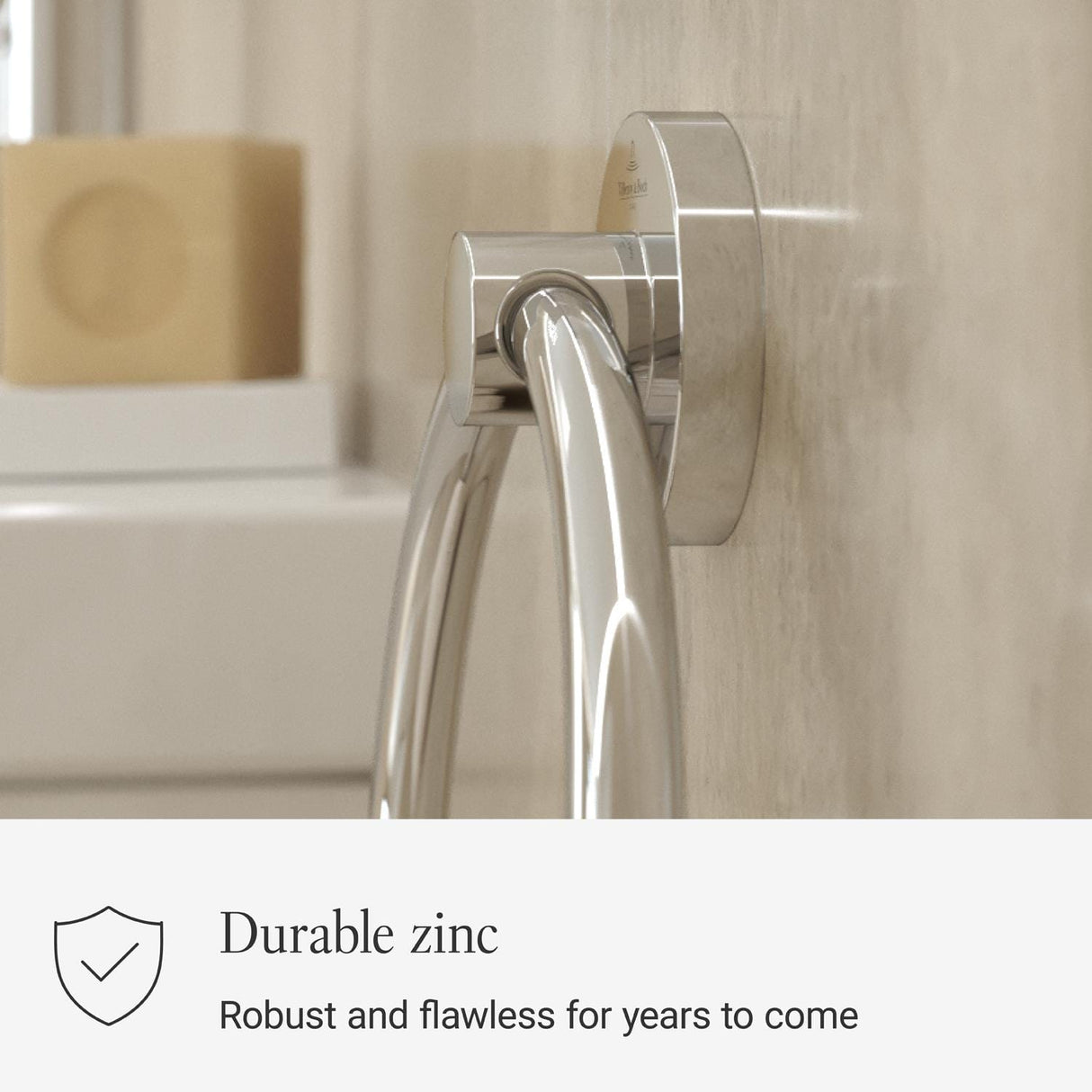 Villeroy & Boch Towel Rails and Rings Villeroy & Boch Elements - Tender Towel Ring