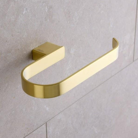 Miller Towel Rails and Rings Brushed Brass Miller Orlando Towel Holder