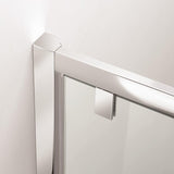 Crosswater Quadrant Shower Enclosure Crosswater Kai 6 Quadrant Single Door Shower Enclosure 900 x 900mm - Silver