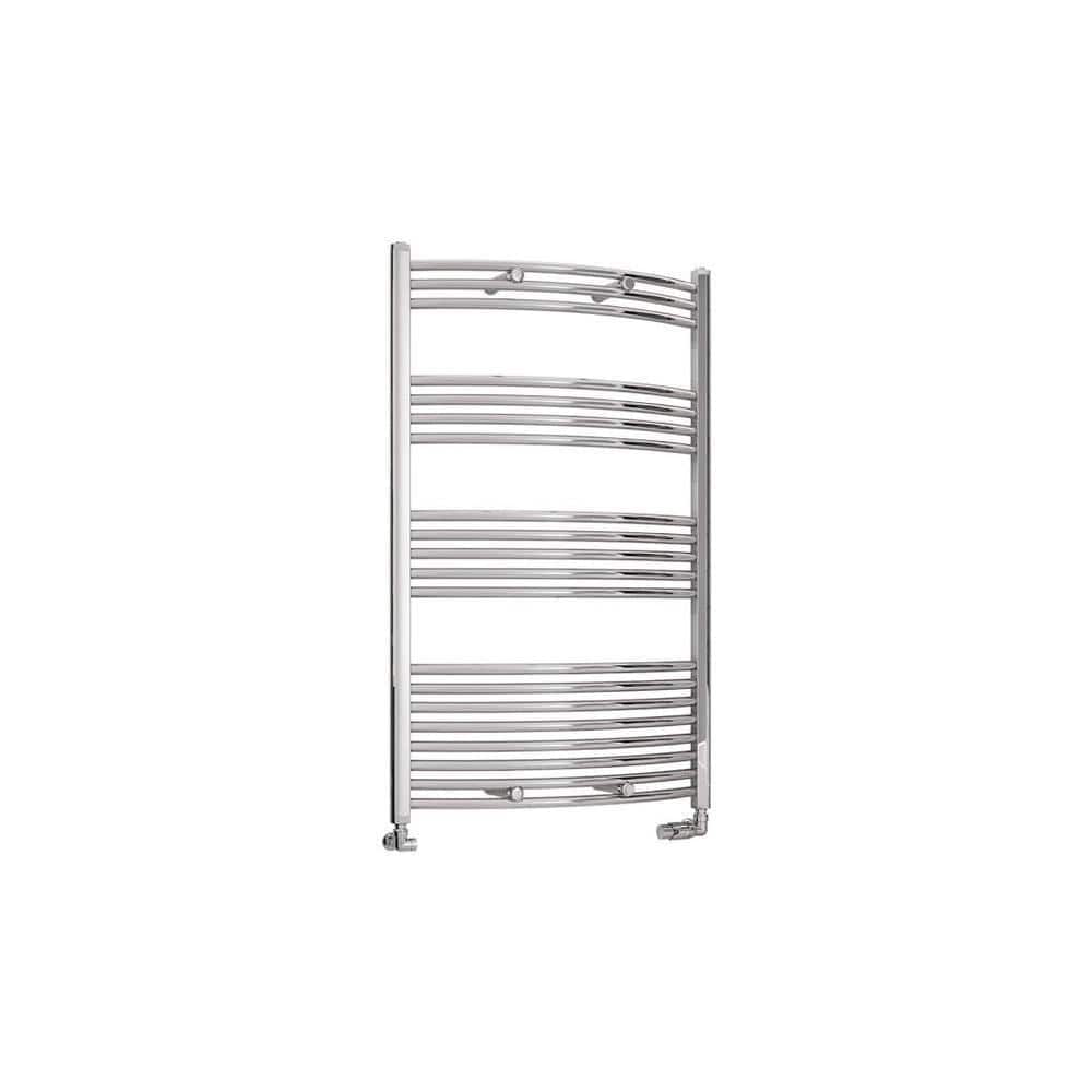 Eastbrook Ladder Rail Eastbrook Wendover Curved Vertical Heated Towel Rail in Chrome