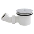 Aquarius Shower Tray Waste Chrome / White Aquarius Urbano 90mm Shower Waste with Cover for 45mm Trays Online