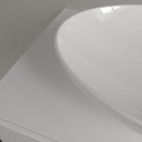 Villeroy & Boch Countertop Basin Villeroy & Boch Loop & Friends Oval Countertop Basin in White Alpin