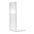 Aquarius Bathrooms Side Panel Chrome / 800mm Aquarius Urbano 6mm Side Panel 1850mm