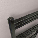 Eastbrook Wendover Straight Heated Towel Rail in Black Gold