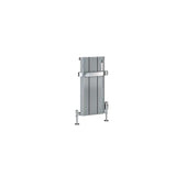 Eastbrook Panel Radiator Eastbrook Peretti Straight Vertical Aluminium Radiator in Polished Aluminium