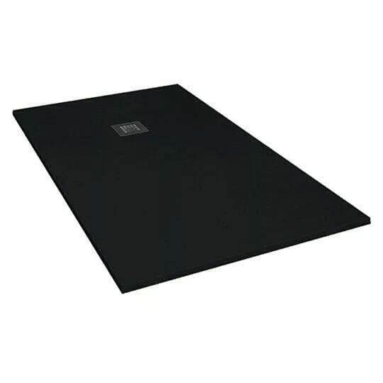 Tissino Rectangle Shower Tray Tissino Giorgio2 Rectangle Shower Tray 1400 x 800mm in Black Slate