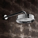 Crosswater Fixed Shower Head Crosswater MPRO Industrial 8" Fixed Round Shower Head in Chrome