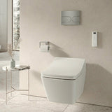 TOTO Smart Toilet TOTO SX Wall Hung Rimless Washlet® Smart Toilet Complete Auto Flush Pack