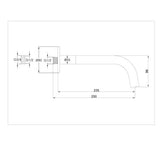 JTP Bath Spout JTP VOS Bath/Basin Spout