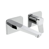 JTP Wall Mounted Basin Tap Chrome JTP HIX Single Lever Wall Mounted Basin Mixer Tap