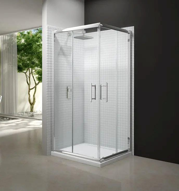 Merlyn Corner Entry Shower Door Merlyn Series 6 Corner Entry Shower Enclosure