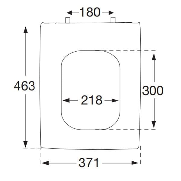 Villeroy & Boch Toilet Seat Villeroy & Boch La Belle Soft Close, Quick Release Toilet Seat in White