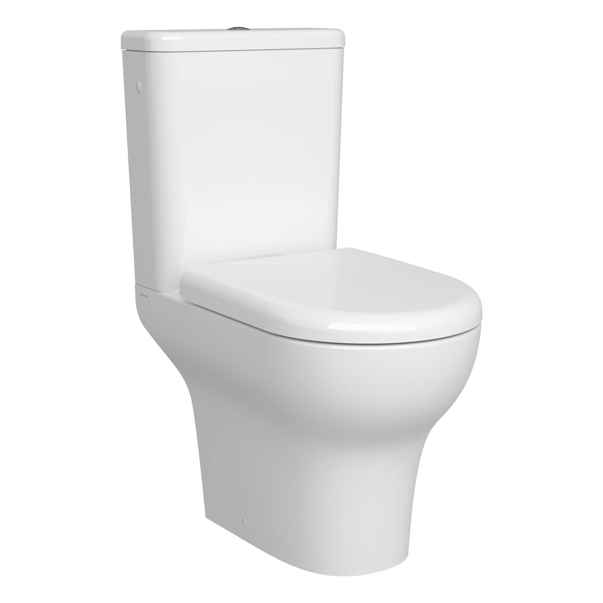 VitrA Close Coupled Toilet VitrA Zentrum Close Coupled Open Back Toilet with Soft Close Seat