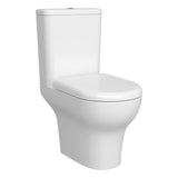 VitrA Close Coupled Toilet VitrA Zentrum Close Coupled Open Back Toilet with Soft Close Seat