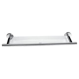 Flova Shelf Flova Coco 593 Wide Glass Shelf in Chrome