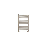 Eastbrook Ladder Rail Eastbrook Wendover Straight Vertical Heated Towel Rail 800 x 600mm in Brushed Brass