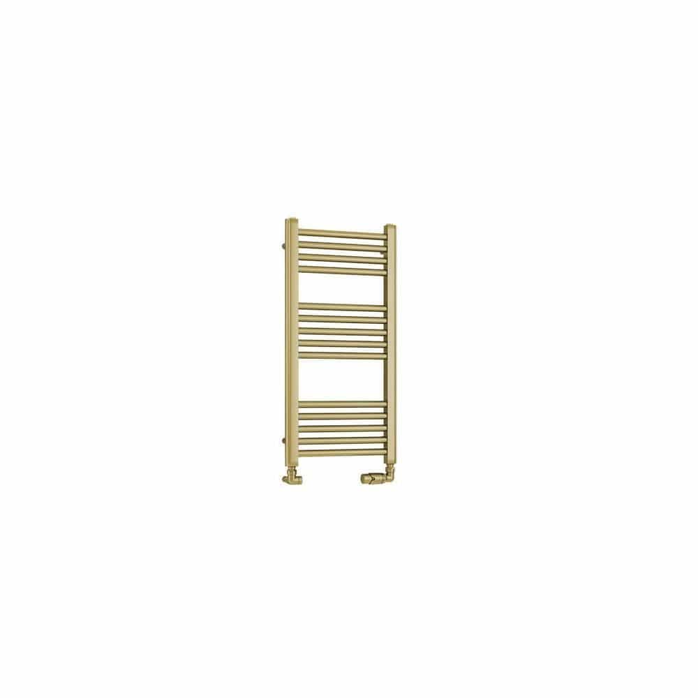 Eastbrook Wendover Straight Heated Towel Rail in Brushed Brass