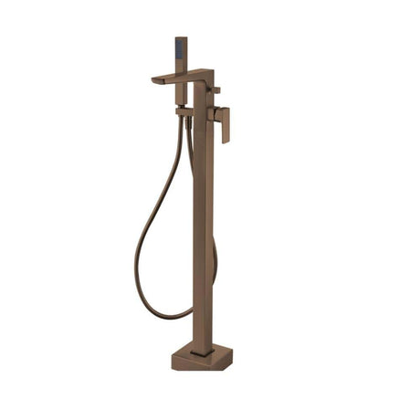 Aquarius Bathrooms Freestanding Bath Filler Aquarius Hydro Floor Standing Bath Shower Mixer Tap with Shower Kit