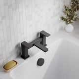 Aquarius Bathrooms Bath Mixer Aquarius Tetra 2-Hole Deck Mounted Bath Mixer Tap