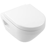 Villeroy & Boch Wall Hung Toilet Villeroy & Boch Architectura Compact Wall Hung Toilet with TwistFlush and Soft Close Seat