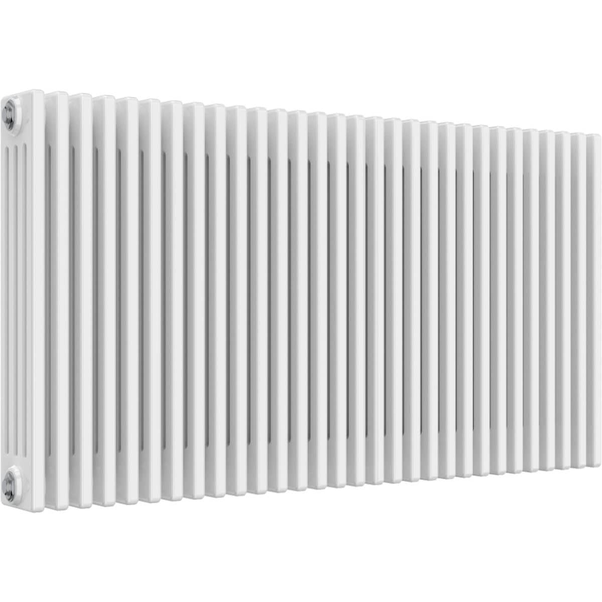 Aquarius Bathrooms Column Radiator Aquarius Foundry Horizontal 4 Column Radiator in White