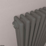 Eastbrook Eastbrook Rivassa Traditional 3 Column Radiator in Matt Anthracite
