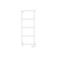 Eastbrook Traditional Towel Rail 1195 x 500 / Dual Fuel Eastbrook Stour Vertical Traditional Heated Towel Rail in Matt White
