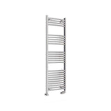 Eastbrook Ladder Rail Eastbrook Wingrave Vertical Curved Heated Towel Rail - 1600 x 500mm - Chrome