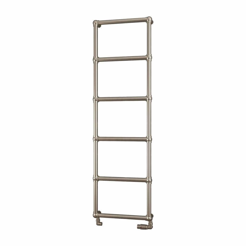 Eastbrook Traditional Towel Rail 1550 x 500 / Electric Only Eastbrook Stour Vertical Traditional Heated Towel Rail in Brushed Brass