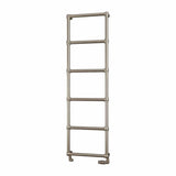 Eastbrook Traditional Towel Rail 1550 x 500 / Electric Only Eastbrook Stour Vertical Traditional Heated Towel Rail in Brushed Brass