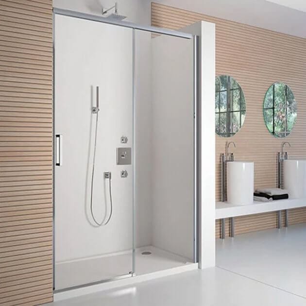 Merlyn Sliding Shower Door 1400mm Merlyn 8 Series Frameless Sliding Door