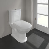 Villeroy & Boch Toilet Seat Villeroy & Boch Hommage Soft Close, Quick Release Toilet Seat in White Alpin