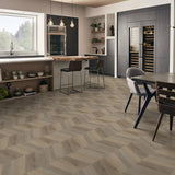 Multipanel Click Flooring Multipanel Click Drop 2.29M² Interlocking Geometric Vinyl Chevron Flooring - Bolsena