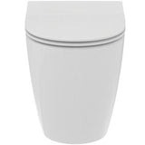 Ideal Standard Back to Wall Toilet Ideal Standard i.life O Back to Wall Rimless Toilet with HydroTwist Flush and Soft Close Seat