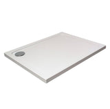 Aquarius Bathrooms Rectangle Shower Tray Aquarius Urbano Rectangular 45mm Stone Resin Shower Tray in White