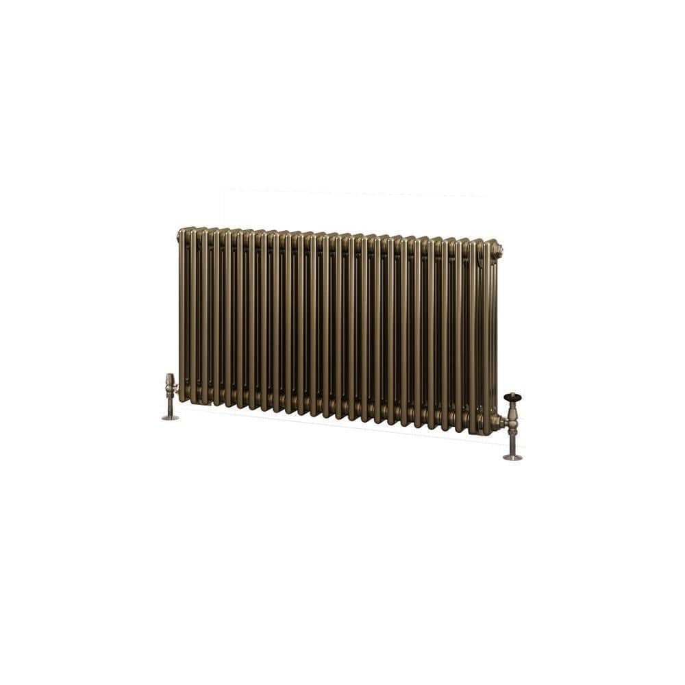 Eastbrook Column Radiator Eastbrook Rivassa Traditional 3 Column Radiator in Bronze Effect