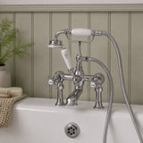 Aquarius Bathrooms Bath Shower Mixer Aquarius Clarence Traditional Bath and Shower Mixer Tap in Chrome
