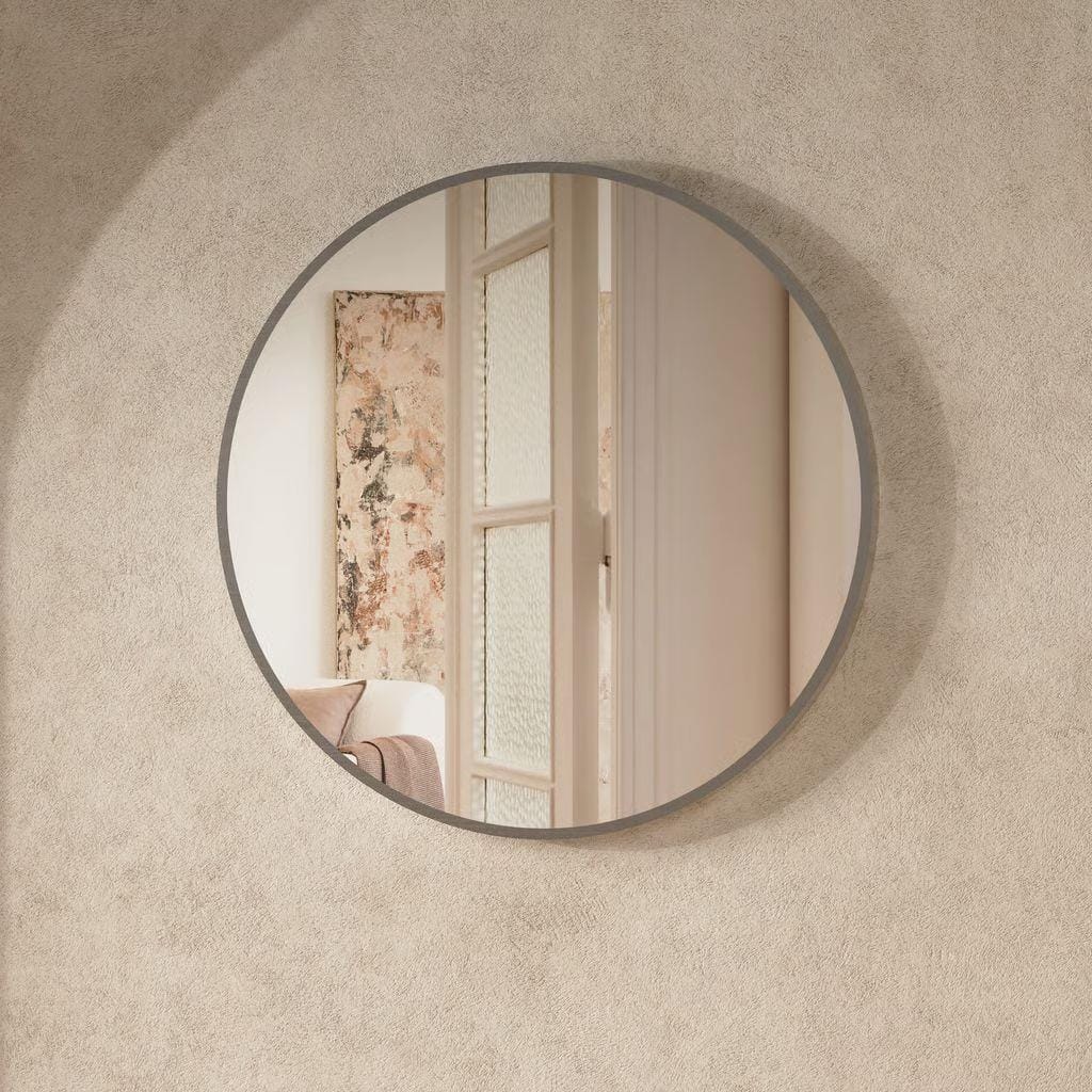 Crosswater Illuminated Mirror Crosswater Infinity Round Framed LED Illuminated Mirror