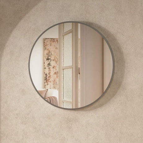 Crosswater Infinity Round Framed LED Illuminated Mirror