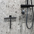 Smedbo Squeegee Matt Black Smedbo Sideline Shower Squeegee with Self-Adhesive Hook