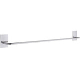Smedbo Towel Rails and Rings Chrome Smedbo Beslagsboden Square Self-Adhesive Towel Rail